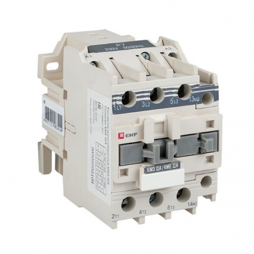 Контактор КМЭ 32А кат. 380В AC 1НО EKF ctr-s-32-380 ctr-s-32-380