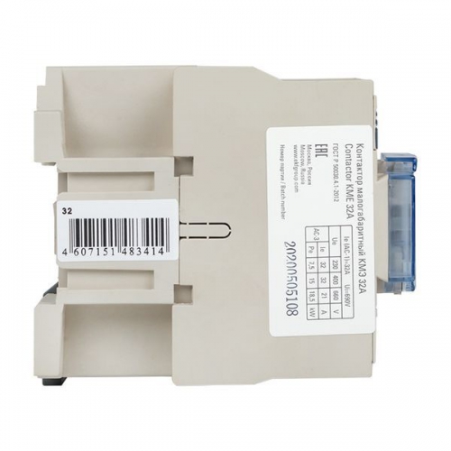 Контактор КМЭ 32А кат. 380В AC 1НО EKF ctr-s-32-380 ctr-s-32-380