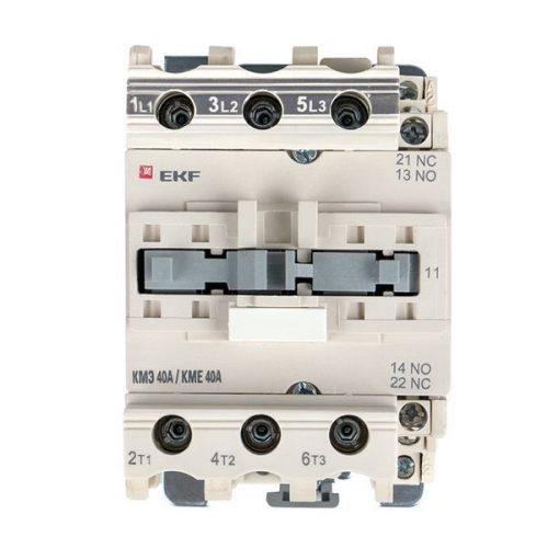 Контактор КМЭ 40А 220В NO+NC EKF ctr-s-40-220 ctr-s-40-220