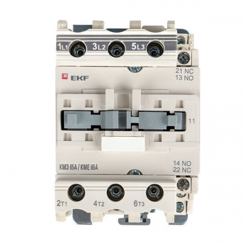 Контактор КМЭ 65А кат. 220В AC 1НО+1НЗ EKF ctr-s-65-220 ctr-s-65-220