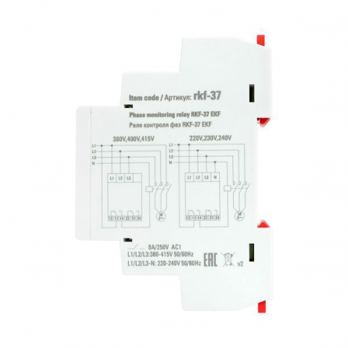 Реле контроля фаз RKF-37 PROxima EKF rkf-37 13.03.2026