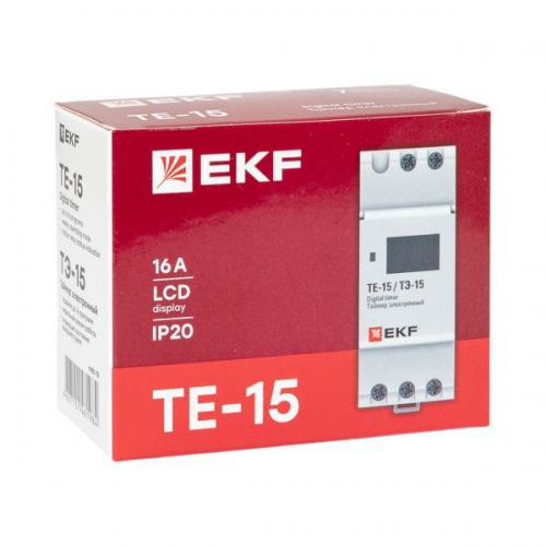 Таймер электронный ТЭ-15 ЭКФ mdt-15 mdt-15