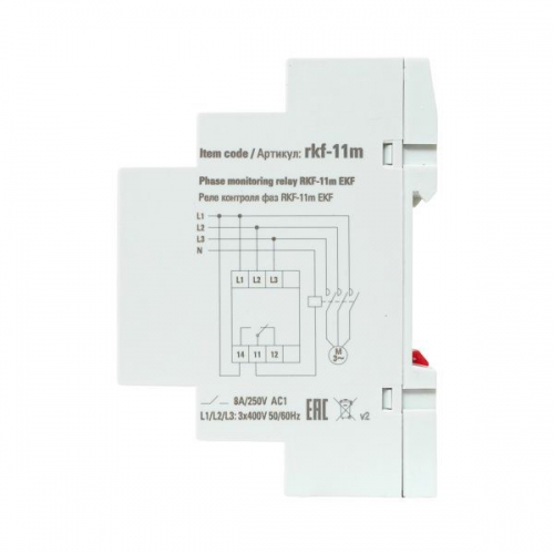 Реле контроля фаз RKF-11m PROxima EKF rkf-11m 13.03.2026