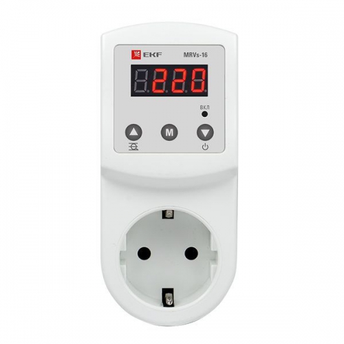 Реле напряжения цифровое розеточное MRVs-16 PROxima EKF MRVs-16 13.03.2026