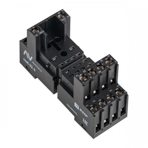 Разъем для реле РМ4 22/4 AVERES EKF rm4-22-4 rm4-22-4