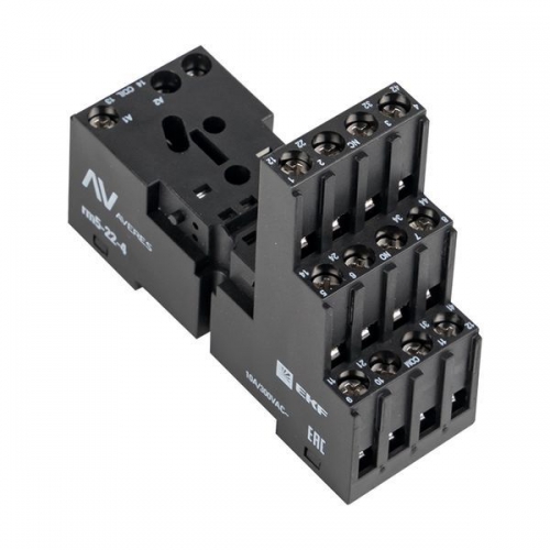 Разъем для реле РМ5 22/4 AVERES EKF rm5-22-4 rm5-22-4