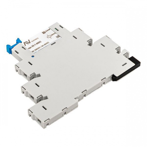 Реле промежуточное РП slim 23/1 6А 230В AC с розеткой в сборе EKF rps-23-1-60-rms230AC rps-23-1-60-rms230AC