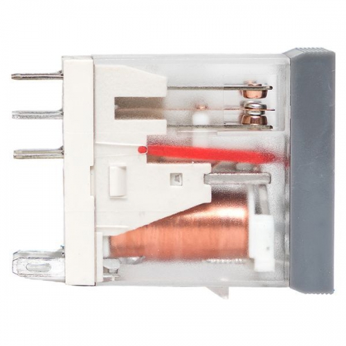 Реле промежуточное с кнопкой и мех. индикацией RPAt 22/2 8А 24В DC EKF rpat-22-2-24DC rpat-22-2-24DC