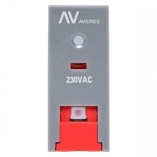 Реле промежуточное с кнопкой и мех. индикацией RPAt 22/2 8А 230В AC EKF rpat-22-2-230AC rpat-22-2-230AC