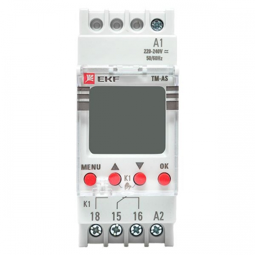 Таймер электронный астрономический одноканальный TM-AS EKF tm-as-1 tm-as-1