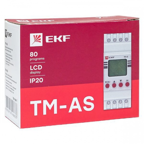 Таймер электронный астрономический одноканальный TM-AS EKF tm-as-1 tm-as-1