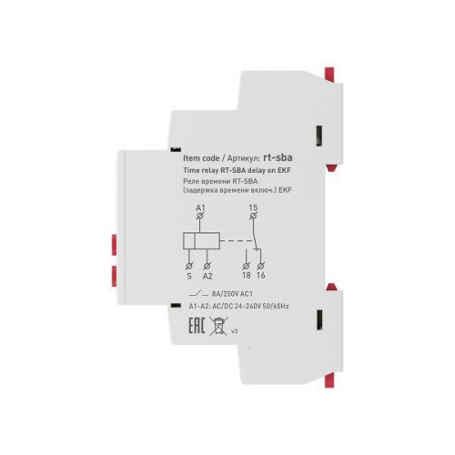 Реле времени RT-SBA EKF rt-sba rt-sba