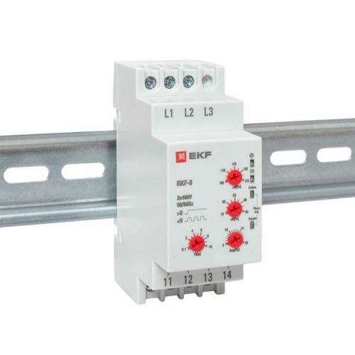 Реле контроля фаз РКФ-8 многофукц. EKF rkf-8 13.03.2026