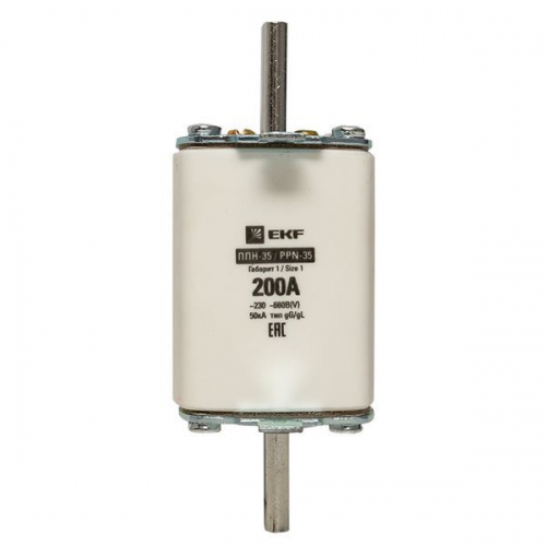 Вставка плавкая ППН-35 250/200А габарит 1 PROxima EKF fus-35/250/200 fus-35/250/200