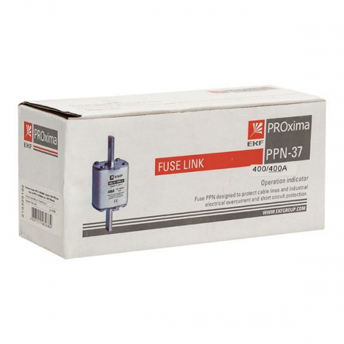 Вставка плавкая ППН-37 400/400А габарит 2 PROxima EKF fus-37/400 fus-37/400