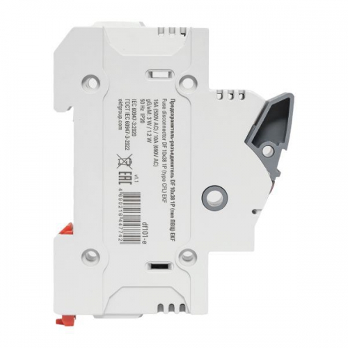 Предохранитель-разъединитель DF 10х38 1п (тип ПВЦ) EKF df101-e df101-e