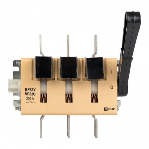 Выключатель-разъединитель ВР32У-35А31220 250А 1 напр. с дугогасит. камерами несъемная лев./прав. рукоятка MAXima EKF uvr32-35a31220 uvr32-35a31220