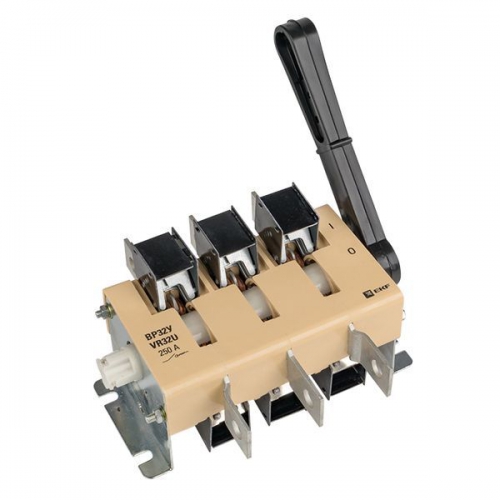 Выключатель-разъединитель ВР32У-35А31220 250А 1 напр. с дугогасит. камерами несъемная лев./прав. рукоятка MAXima EKF uvr32-35a31220 uvr32-35a31220