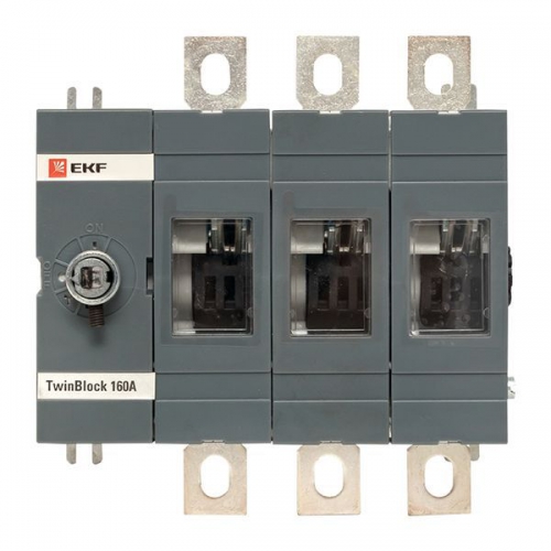 Рубильник 3п 160А без рукоятки управления TwinBlock PROxima EKF tb-s-160-3p tb-s-160-3p