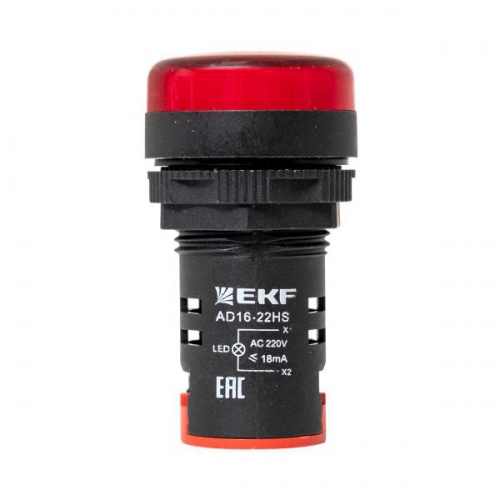 Матрица светодиодная AD16-22HS крас. EKF ledm-ad16-r ledm-ad16-r