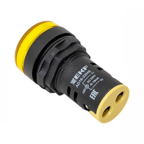 Матрица светодиодная AD16-22HS желт. EKF ledm-ad16-o ledm-ad16-o