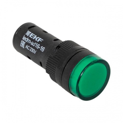 Матрица светодиодная AD16-16HS зел. 230В AC PROxima EKF ledm-ad16-16-g ledm-ad16-16-g
