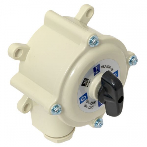 Выключатель пакетный ПВ 3-16 М1 пл. IP56 EKF pv-3-16-4 pv-3-16-4