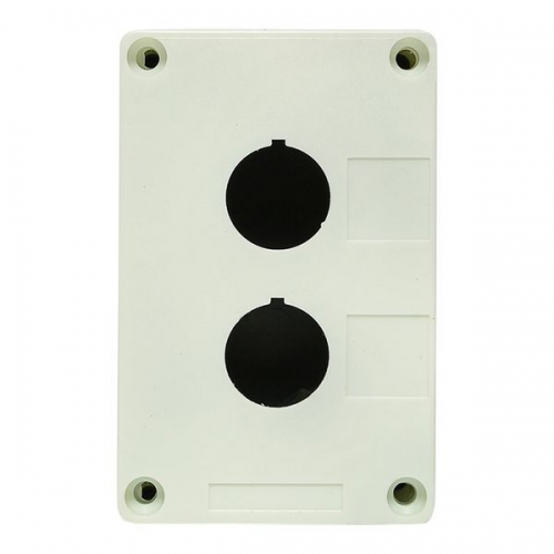 Корпус КП 102 2 кнопки белый EKF cpb-102-w cpb-102-w