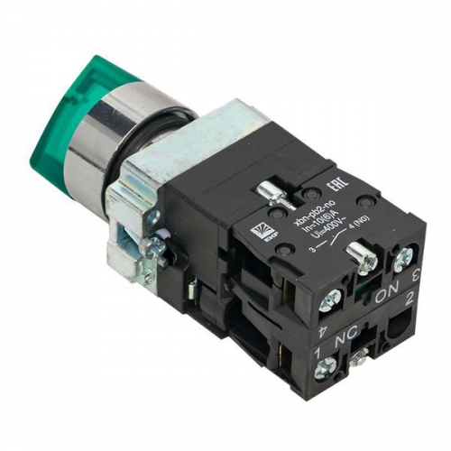 Переключатель BD33 3P с зел. подсветкой 230В NO PROxima EKF xb2-bk33-g-230 xb2-bk33-g-230