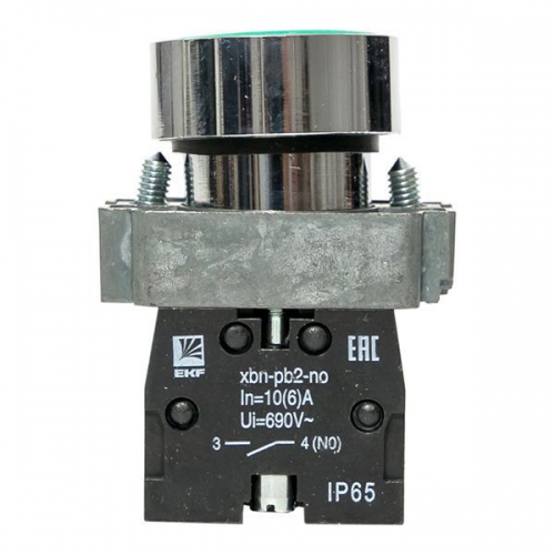 Кнопка BA31 зел. NO IP65 PROxima EKF xb2-ba31-65 xb2-ba31-65