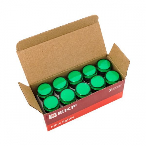 Матрица светодиодная AD16-22HS зел. 24В DC EKF ledm-ad16-g-24 ledm-ad16-g-24