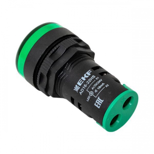 Матрица светодиодная AD16-22HS зел. 24В DC EKF ledm-ad16-g-24 ledm-ad16-g-24