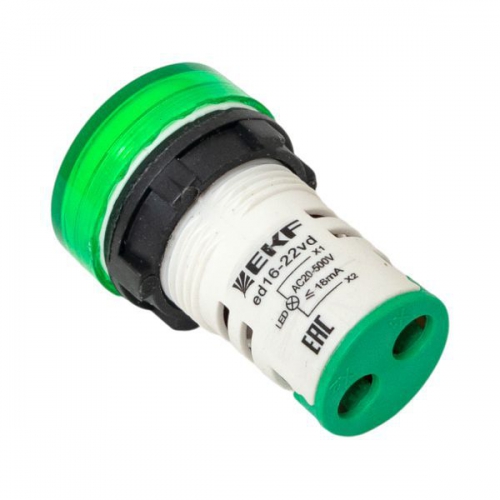 Индикатор значения напряжения ED16-22VD зел. PROxima EKF ed16-22vd-g ed16-22vd-g
