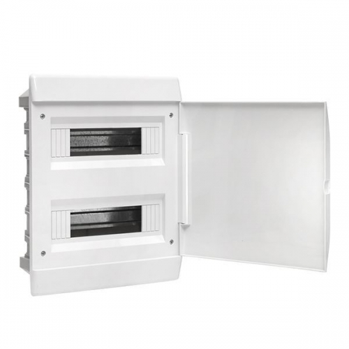 Щит ЩРВ-П-24 IP41 бел. дверца (пром. упак.) Basic EKF pb-v-24w-bas pb-v-24w-bas