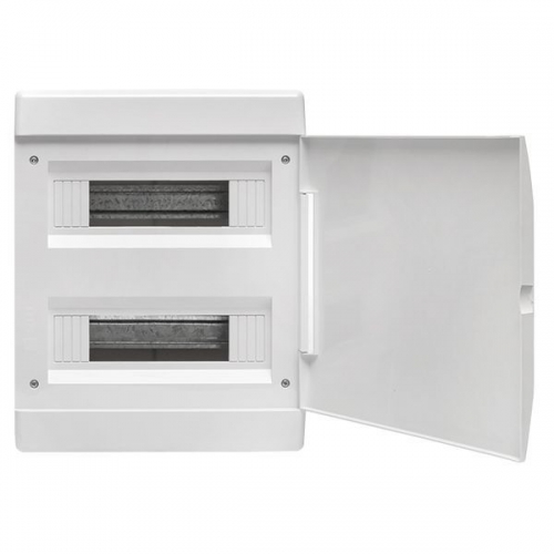 Щит ЩРВ-П-24 IP41 бел. дверца (пром. упак.) Basic EKF pb-v-24w-bas pb-v-24w-bas