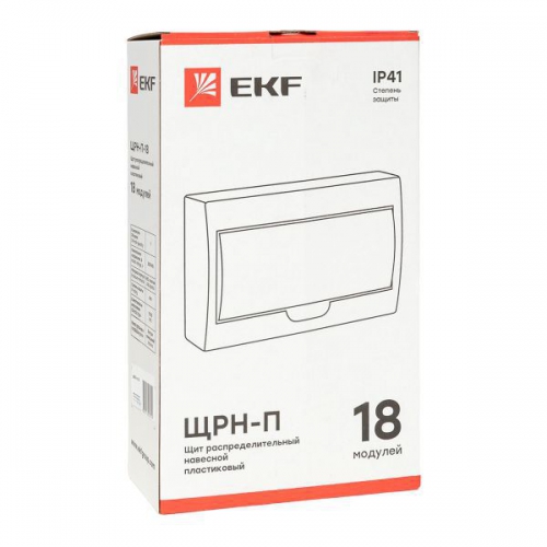 Щит ЩРН-П-18 IP41 EKF pb40-n-18 pb40-n-18