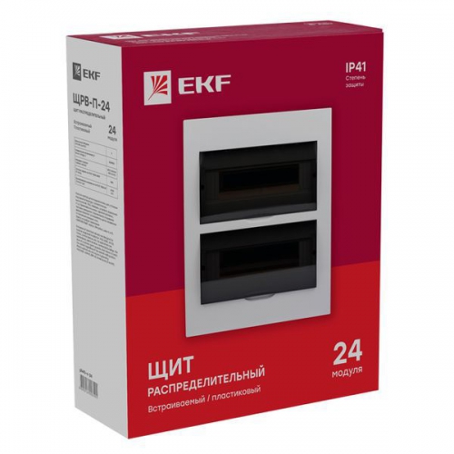 Щит распред. ЩРВ-П-24 IP40 EKF pb40-v-24 pb40-v-24