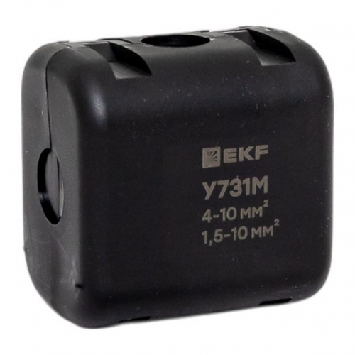Сжим ответвительный У-731М (4-10/1.5-10кв.мм) (орех) StreamLine EKF y731m y731m