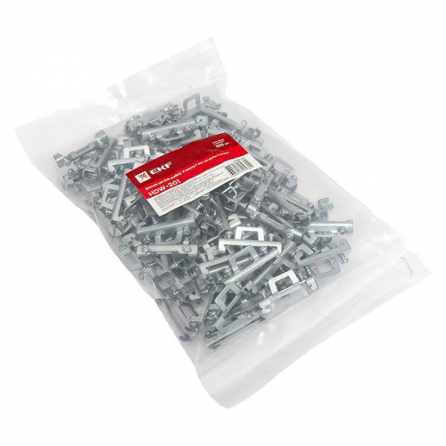 Ограничитель на DIN-рейку 2 винта HDW-201 EKF ahdw-201 ahdw-201