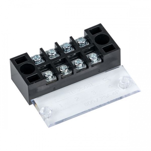 Терминал клеммный TB-2504 до 2.5кв.мм 25А 4 клеммные пары EKF tb-2504 tb-2504