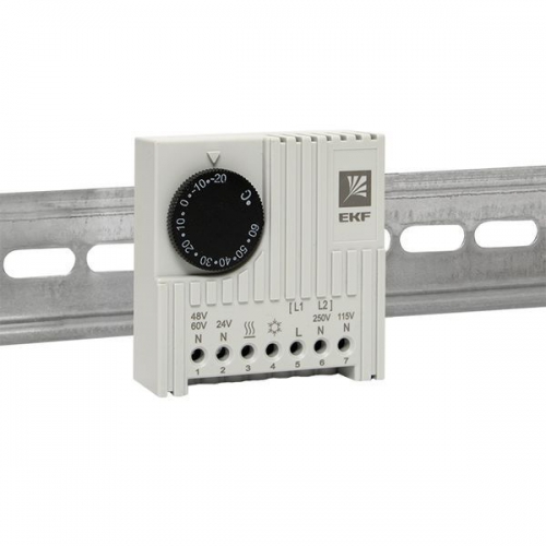 Термостат NO/NC (охлаждение/обогрев) на DIN-рейку 5-10А 230В IP20 PROxima EKF thermo-no-nc-din thermo-no-nc-din