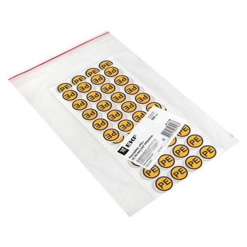 Наклейка PE d20мм EKF an-2-08 an-2-08