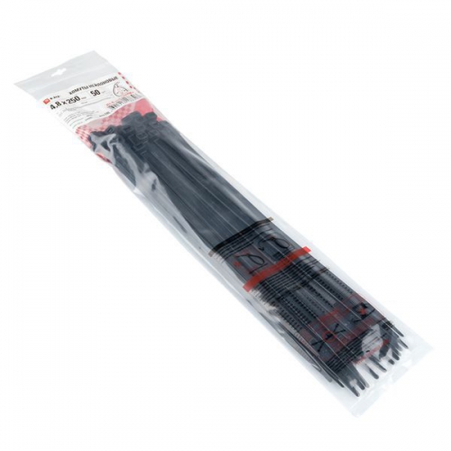 Хомут P6.6 4.8x250 FlexLock стандартный черн. (уп.50шт) PROxima EKF plc-fl-ctsb-4.8x250-r plc-fl-ctsb-4.8x250-r