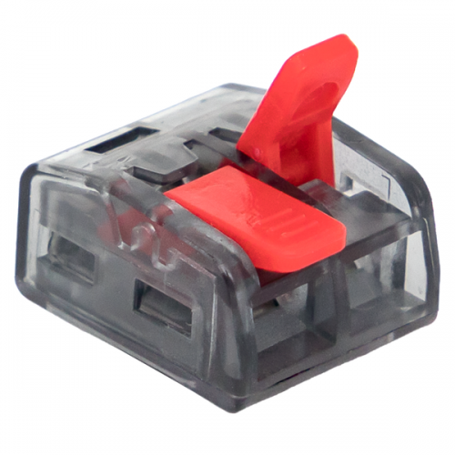 Клемма СМК 221-412 2 отверстия 0.2-4.0кв.мм (уп.100шт) PROxima EKF plc-smk-221-412 plc-smk-221-412