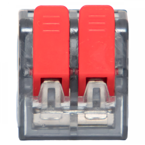 Клемма СМК 221-412 2 отверстия 0.2-4.0кв.мм (уп.100шт) PROxima EKF plc-smk-221-412 plc-smk-221-412