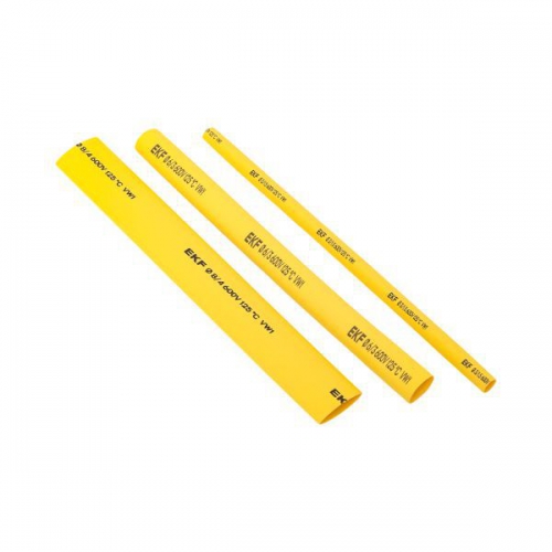 Набор трубок термоусадочных 6 цветов по 5шт. 3/1.5, 4/2, 5/2.5, 6/3, 8/4 (6 цветов по 5шт 100мм) PROxima EKF tut-n-3-r tut-n-3-r