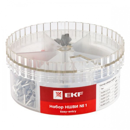 Набор НШВИ №1 (0.5-2.5кв.мм) PROxima EKF nabor-nshvi-1 nabor-nshvi-1