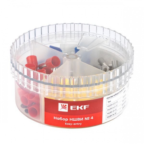 Набор НШВИ №4 (4-16кв.мм) PROxima EKF nabor-nshvi-4 nabor-nshvi-4