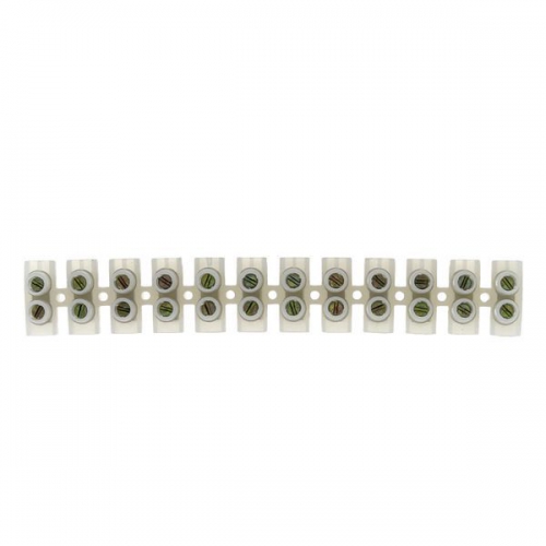 Колодка клеммная 10кв.мм 10А полистирол PROxima EKF plc-KK-10-10 plc-KK-10-10