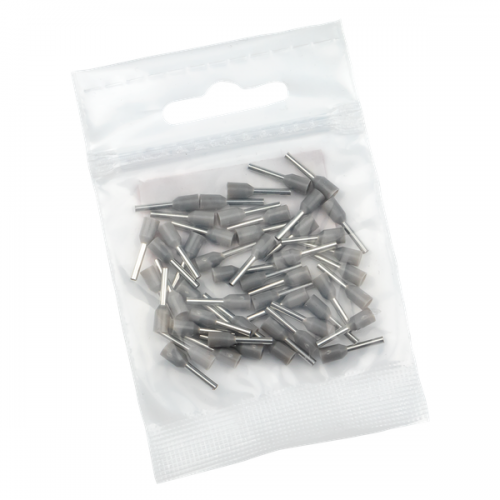 Наконечник штыревой втулочный изол. НШвИ 0.75-8 (уп.50шт) EKF nhvi-0.75-8 nhvi-0.75-8